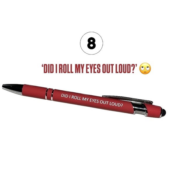 Funny Phrase Pen (1) with Stylus - Picture 9 of 10